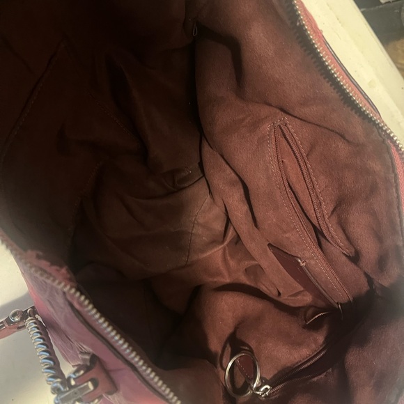 Coach Floral Embossed Pink Tote - Picture 8 of 8